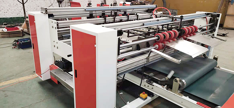 熱溶膠雙片粘箱機，AB雙片粘箱機